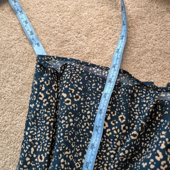 Zara Womens Cottagecore Floral Coquette Girl Prairie Whimsical Mini Dress S - Picture 6 of 7